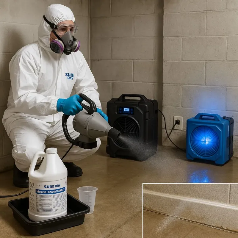 Sanitization and Odor Removal process in Pine Lake Park, NJ